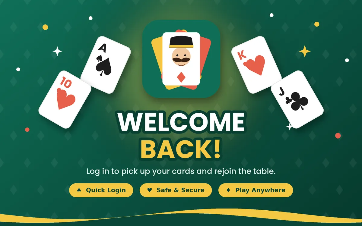 Pak Rummy login banner: welcome back, sign in to your account